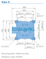 YASKAWA GP165R ha utilizzato i robot del braccio del carico utile 3143mm del braccio 165kg del robot