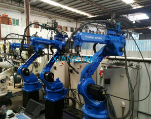 Soluzione del braccio del robot per saldatura di asse del robot industriale YASKAWA AR2010 6 della seconda mano