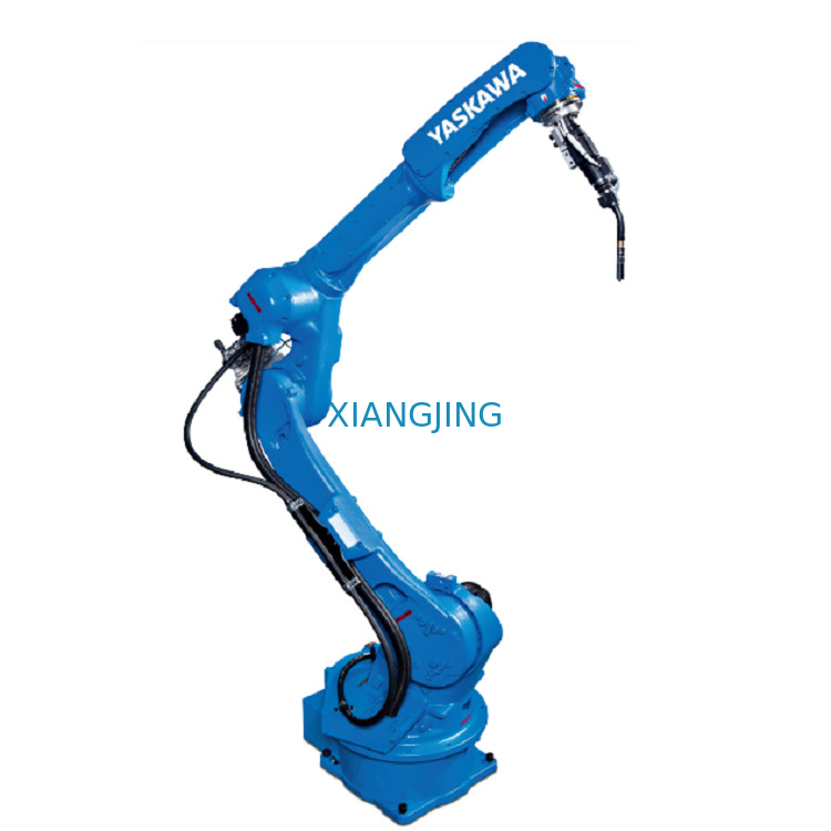 Sistema e saldatori industriali dell'alimentazione del cavo di portata del manipolatore del braccio del robot per saldatura di asse di YASKAWA AR2010 6 e 12 del carico utile 2010 di chilogrammo