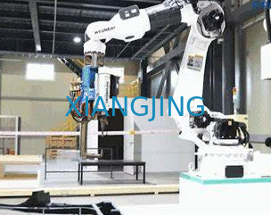 6 robot per saldatura di Hyundai HH10L del manipolatore industriale di asse con il saldatore And Welding Torch